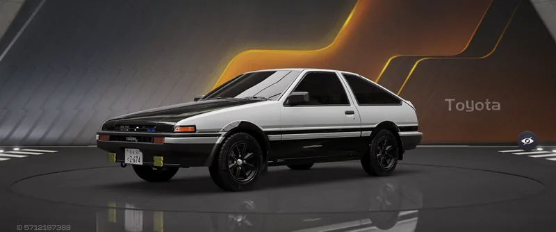 AE86 '85 Initial D